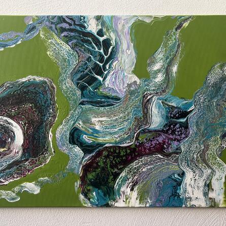 Acryl-Pouringbild 