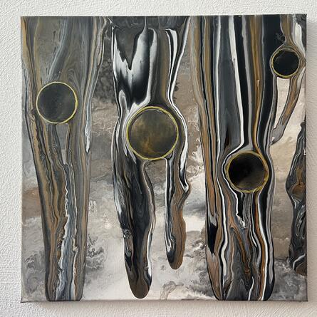 witziges Acrylbild 