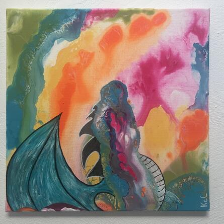 Magischer Drache 